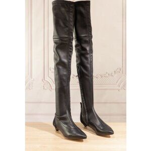 Givenchy Black Thight-High Boots